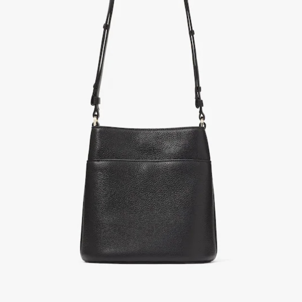 Kate Spade Leila Small Bucket Bag
COLOR:
Black 
NWT - Picture 9 of 16